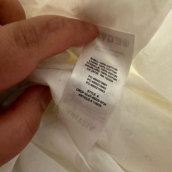 NWT Aritzia Sunday Best Bubbly Poplin Skirt - Picture 6 of 6